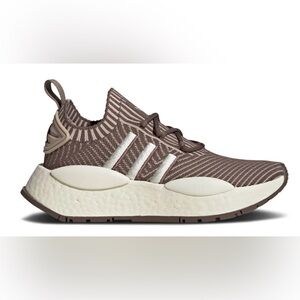 Women’s Adidas NMD_W1 in Earth Strata Taupe, Size 8.5